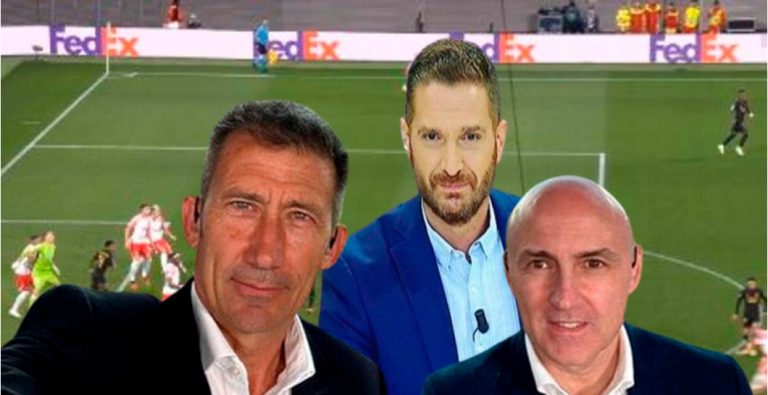 Carlos Martínez, David Álvarez y Maldini