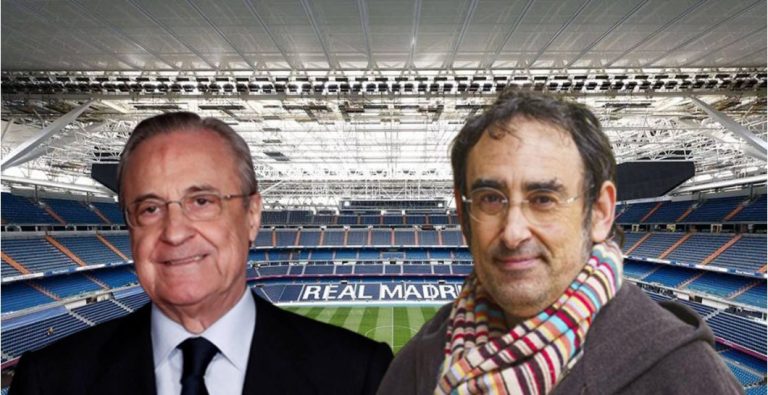 Florentino Pérez y Eduardo Iturralde