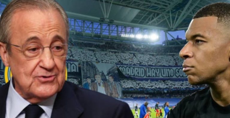 Kylian Mbappé y Florentino