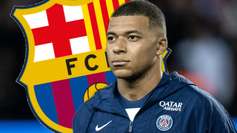 Mbappé ya 'asusta' en Barcelona