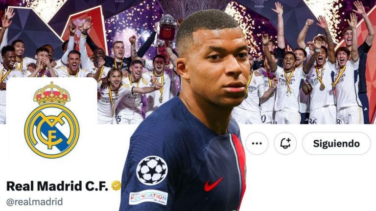 El Real Madrid ‘anuncia’ el fichaje de Mbappé en redes