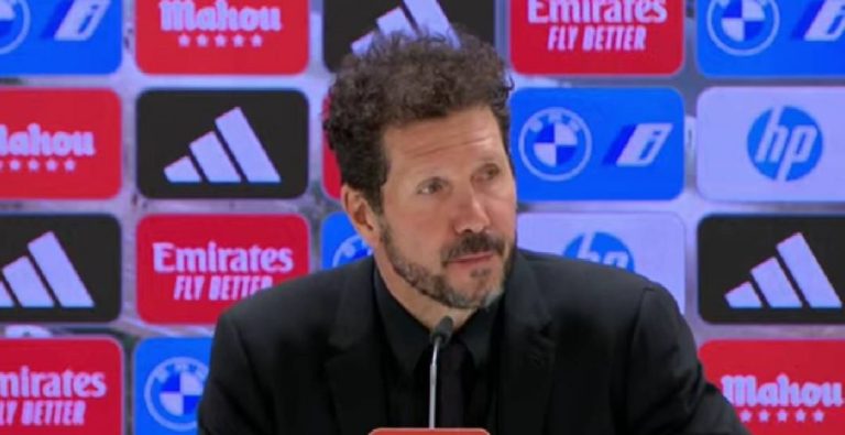 Simeone salió del Bernabéu soltando una barbaridad: «El empate no m…»