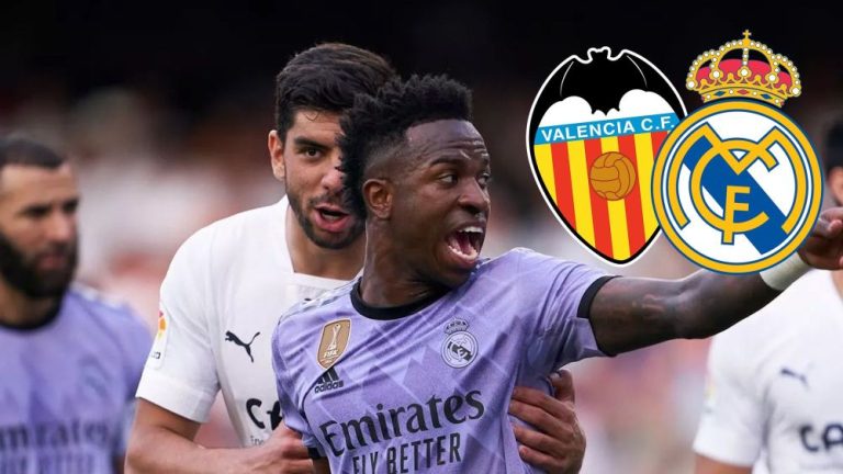 El Valencia calienta el partido del próximo sábado con Vinicius en la diana tensan la cuerda