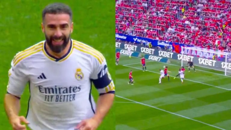 Carvajal se pone en modo Champions con un golazo contra Osasuna: su mejor momento