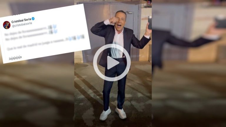 Cristóbal Soria llama llorones al madridismo y aviva la polémica su vídeo más pésimo
