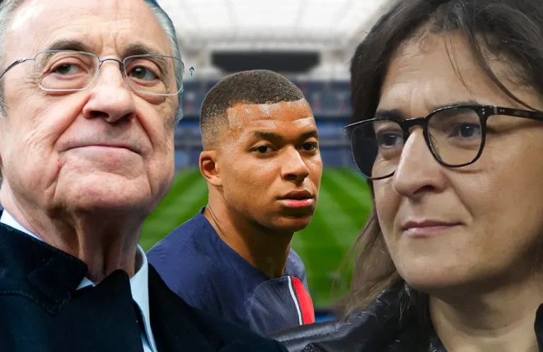 Fayza Lamari, Kylian Mbappé y Florentino Pérez