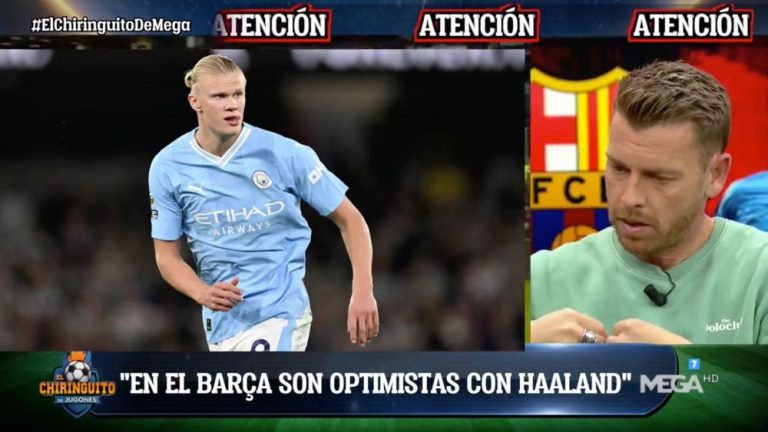 Jota Jordi anuncia el fichaje de Haaland por el Barça la fecha en la que será oficial