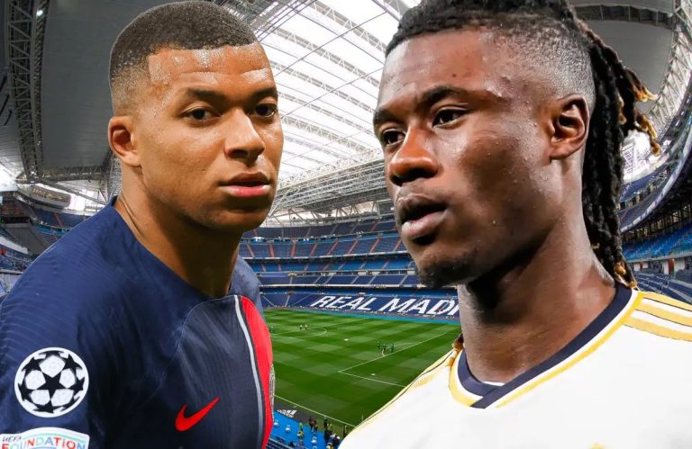 Kylian Mbappé y Eduardo Camavinga