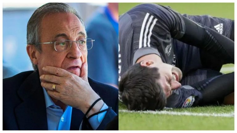Florentino no lo descarta tras la nueva lesión de Courtois