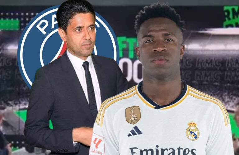 Al Khelaifi y Vinicius