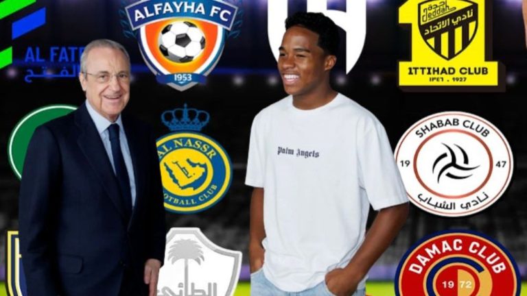 Adiós a Endrick de fichar por el Madrid a jugar en Arabia Saudí, confirmado