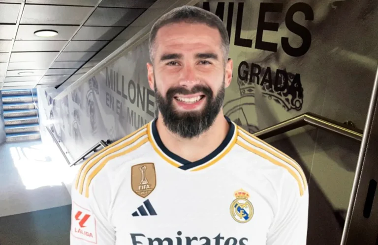 Carvajal tomó la palabra antes de comenzar el segundo tiempo