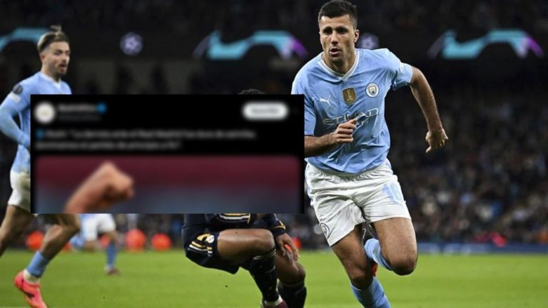 El discípulo de Guardiola, Rodri, vuelve a la carga contra el Real Madrid La derrota...
