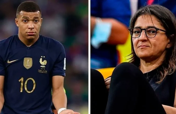 Kylian Mbappé y Fayza Lamari