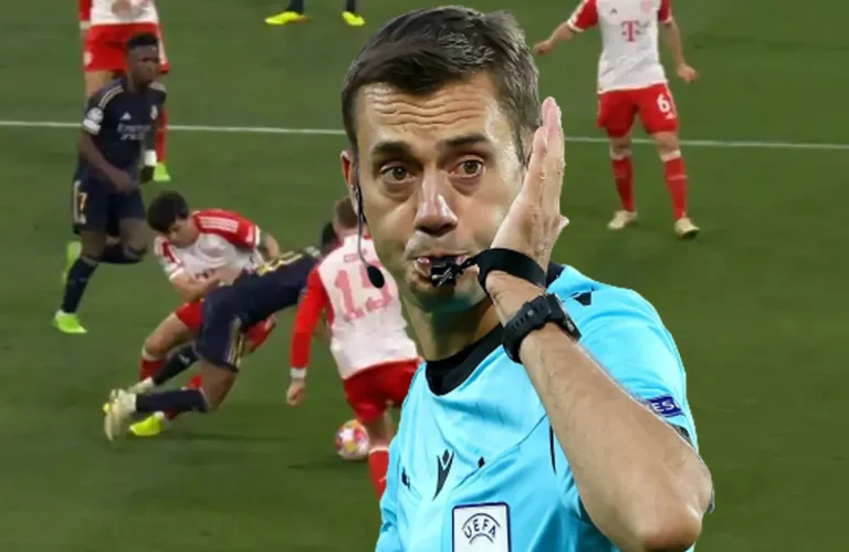 Clement Turpin hizo un arbitraje UEFA que gustó al Madrid: «Así debería ser siempre»