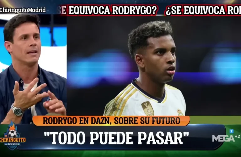 Edu Aguirre y Rodrygo