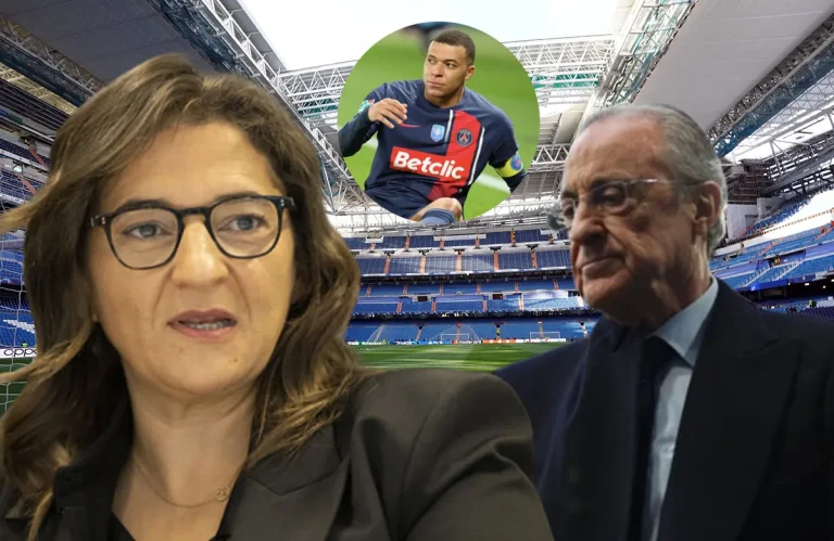 Fayza Lamari, Kylian Mbappé y Florentino Pérez