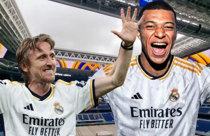 Mbappé, encantado con que siga Modric en el Madrid.