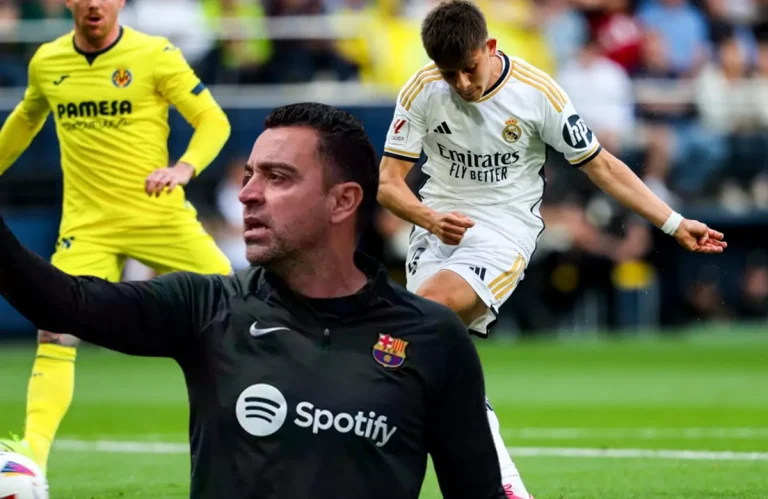 Xavi Hernández y Arda Güler