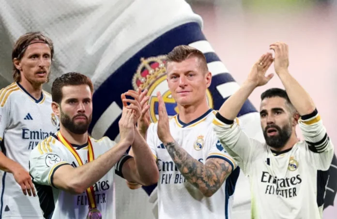 Capitanes del actual Real Madrid.