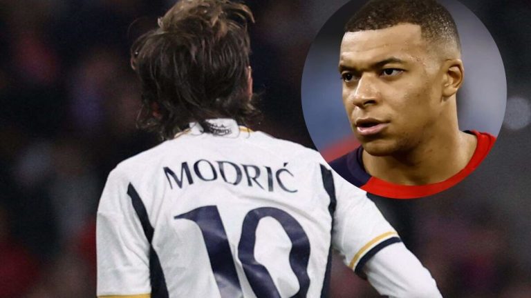 Modric se queda y Mbappé responde, muy molesto, sobre su dorsal
