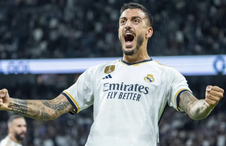 Joselu marcó ante el Bayern