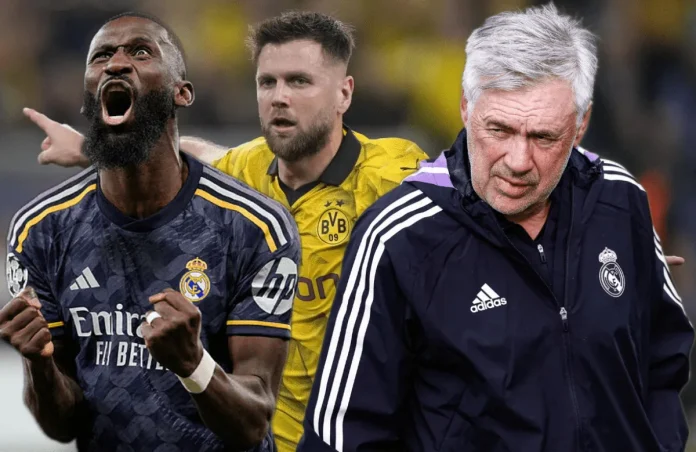 Rüdiger y Carlo Ancelotti hablan de la 'gran amenaza' del Borussia Dortmund