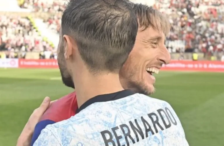 Bernardo Silva y Luka Modric
