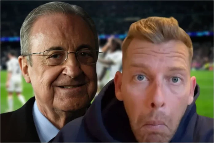 Florentino Pérez y Jota Jordi.