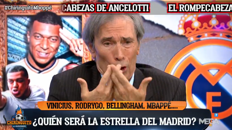 El Lobo Carrasco ‘ataca’ a Vinicius y enciende al plató de El Chiringuito