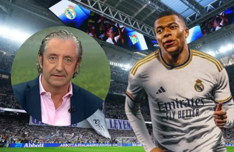 Josep Pedrerol y Kylian Mbappé.