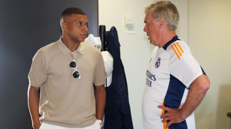 Ancelotti recibió a Mbappé y se lo dijo a la cara antes de la bienvenida: "Lo primero..."