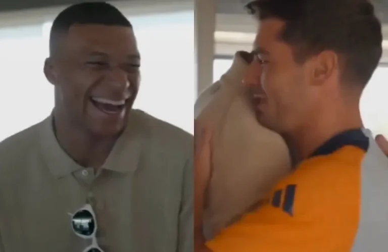 Mbappé y Brahim en Valdebebas