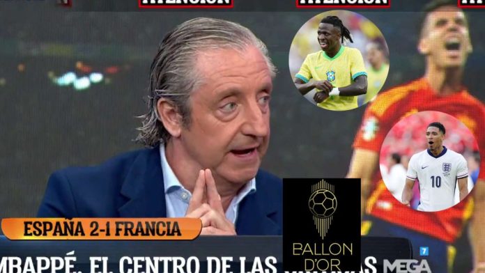 Pedrerol contra Bellingham y Vinicius por el Balón de Oro