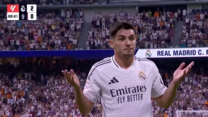 El gesto de Brahim tras anotar el 2-0 que deja helado al Bernabéu: el malagueño no dudó