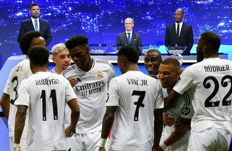 Sorteo Champions y jugadores del Real Madrid