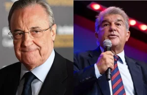 La respuesta del Madrid tras decir Laporta que se llevan mal con Florentino: 