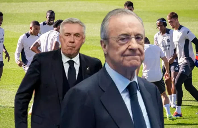 Florentino y Ancelotti