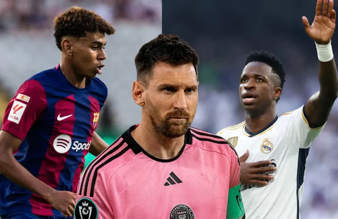 Vinicius, Lamine Yamal y Messi