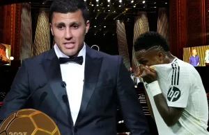 Oficial: UEFA y France Football manchan otro Balón de Oro, se lo quitan a Vinicius por Rodri