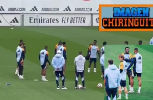 El Chiringuito inventa el lío entre Vinicius, Mbappé y Modric en pleno entreno: Vini les contesta