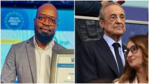 Sheefeni Nicodemus, el periodista de Namibia que votó en el Balón de Oro, contesta a Florentino Pérez