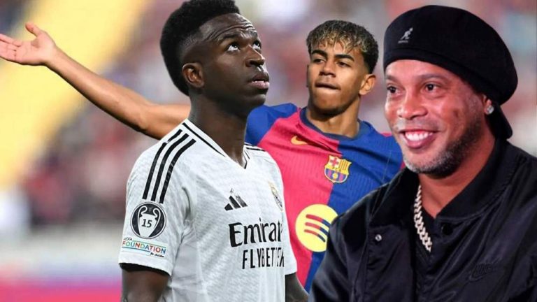 Ronaldinho, Vinicius y Lamine Yamal