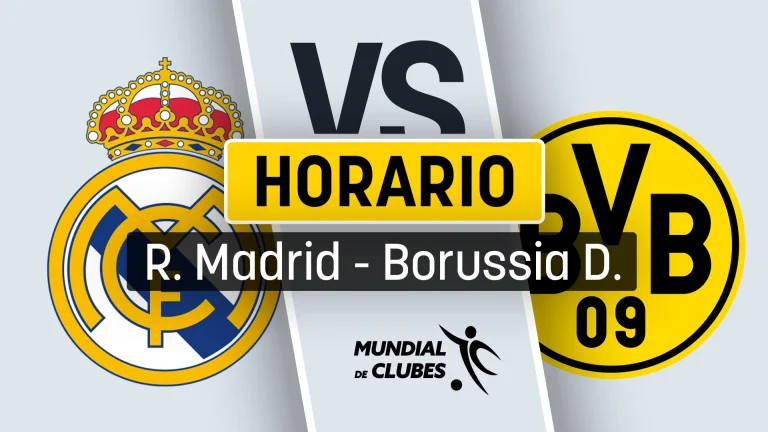 En qué canal pasan Real Madrid vs. Borussia Dortmund por el Mundial de Clubes hoy