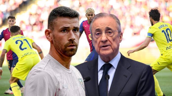 Unai Simón apoya al Real Madrid. 