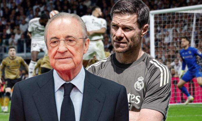Florentino se lo dice a Xabi Alonso: 