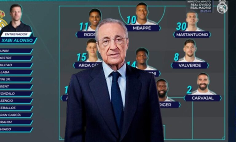 Florentino Alineación