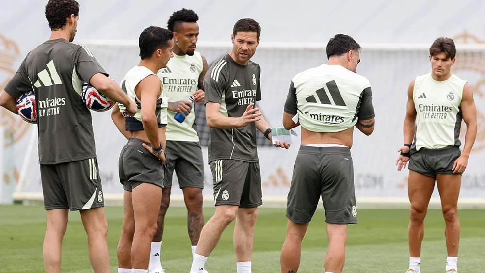 Entrenamiento del Real Madrid Entrenamiento del Real Madrid