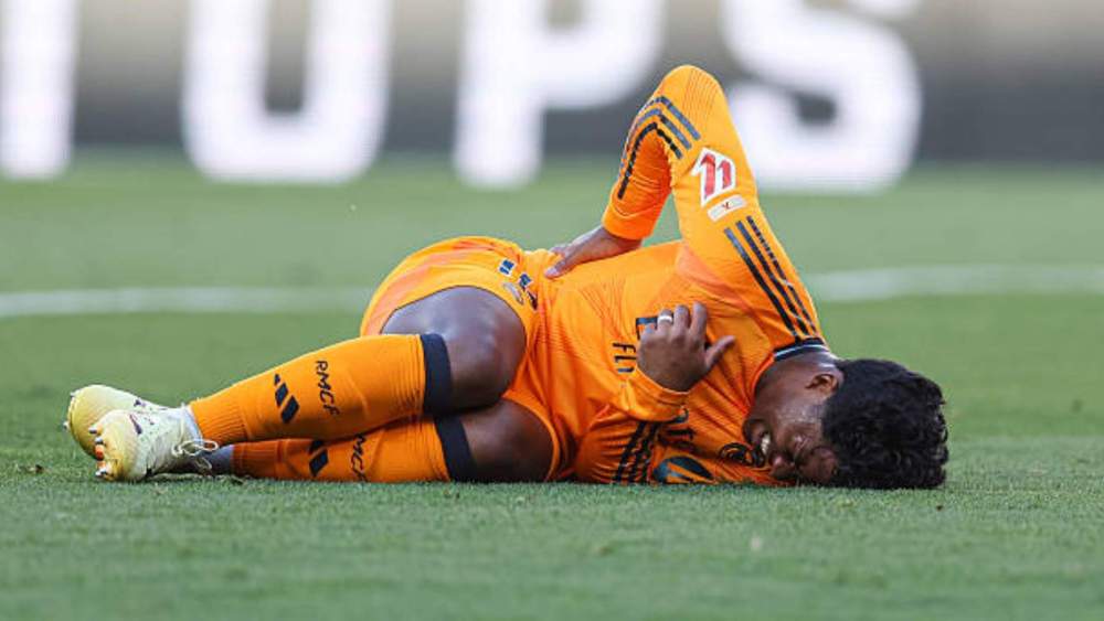 Endrick todavía se recupera su lesión en Sevilla. 