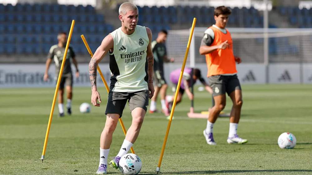 franco mastantuono entreno valdebebas